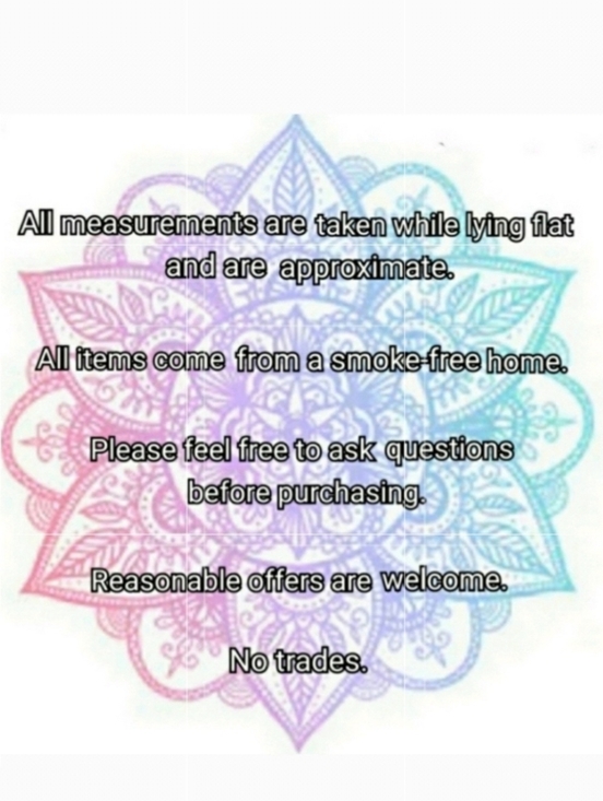 Chico's Floral Kimono Topper Ruana Fringe Orange Blue Black Size Small/Medium - Picture 16 of 16